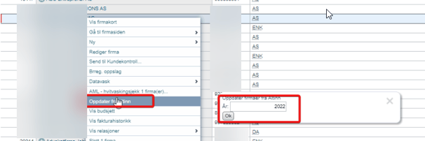 Årstall manuell oppdatering Altinn1