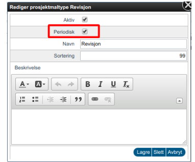 Automatisk etablering av neste års prosjekt ved sluttfakturering2