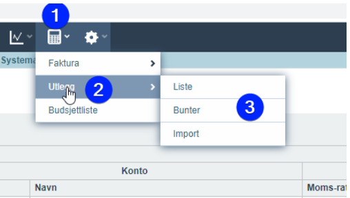 Behandling av utlegg som skal faktureres til kunde1