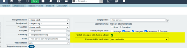 Beholdning ikke fakturert i nøkkeltall vs. sum til fakturering i fakturalisten1