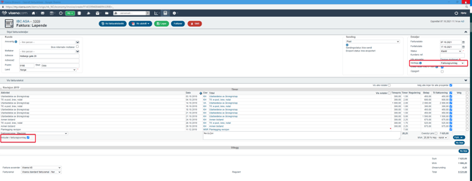 Fakturering - overstyre totalpris4