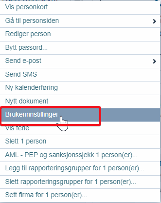 Finn dine brukerinnstillinger for oppsett av mail og kalender til andre klienter2