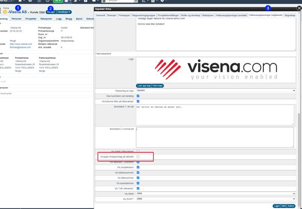 Gruppering på fakturagrunnlag1