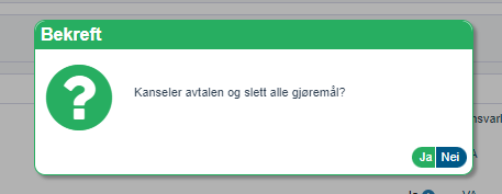 Oppdrag> handlinger > kansellere avtale2