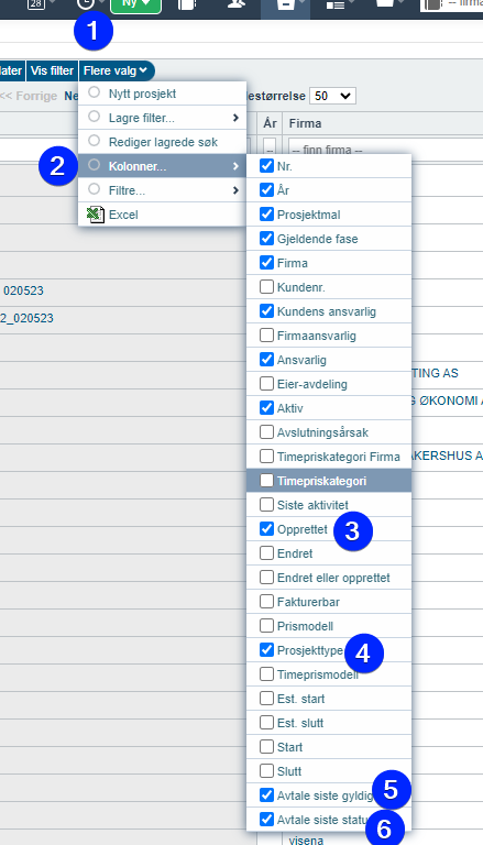 Oversikt status på oppdrag2