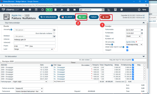 Reversering av nullfaktura2