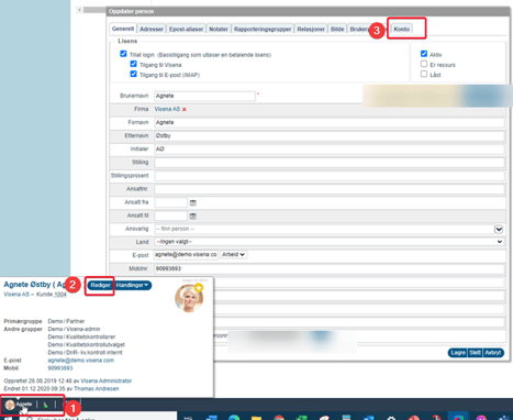 Sikker pålogging med to-faktor-autentisering (2FA)1