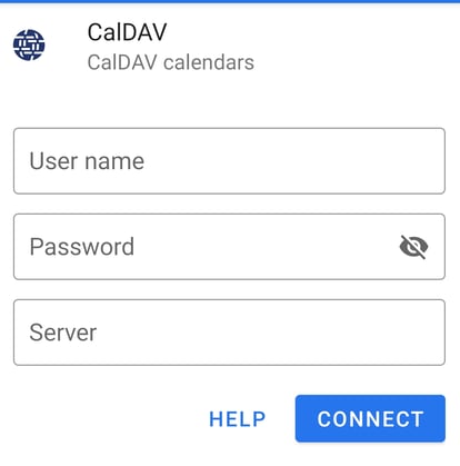 Synkroniser Visena kalenderen med Android enheter 3