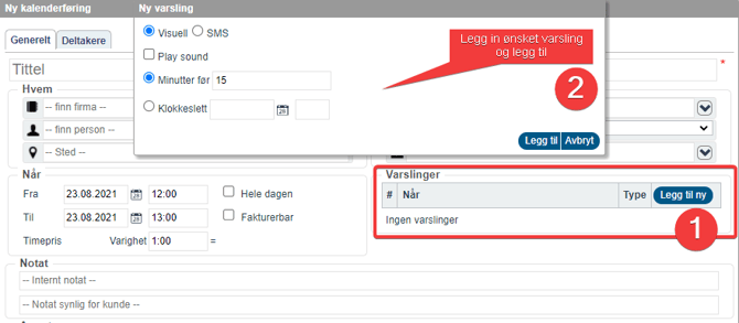 Synkroniser Visena kalenderen med Android enheter 7