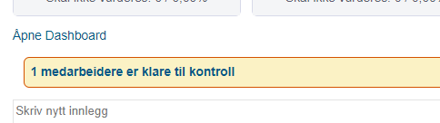 Timestatistikk  medarbeider godkjenner7