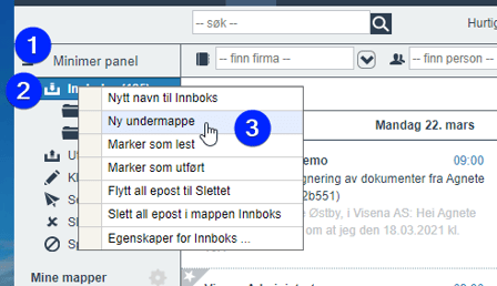 Varsler på e-post om aktivitet i dokumentdelingsrom1